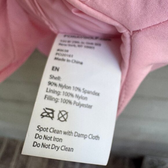 Foray Golf Quilted Vest | Women’s M | Pink | May River Palmetto Bluff Logo | NWT - Picture 8 of 11